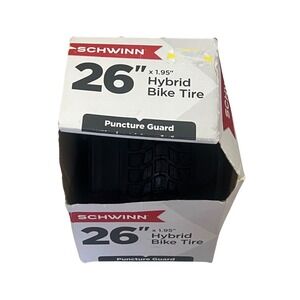 Schwinn 26 Inch Hybrid Bike Tire Puncture Guard Smooth Tread